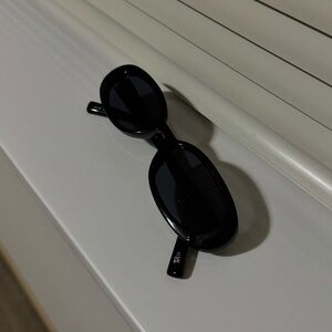 Le Specs Oval Sunglasses